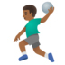 Mangupura dribbling dalam permainan bola 